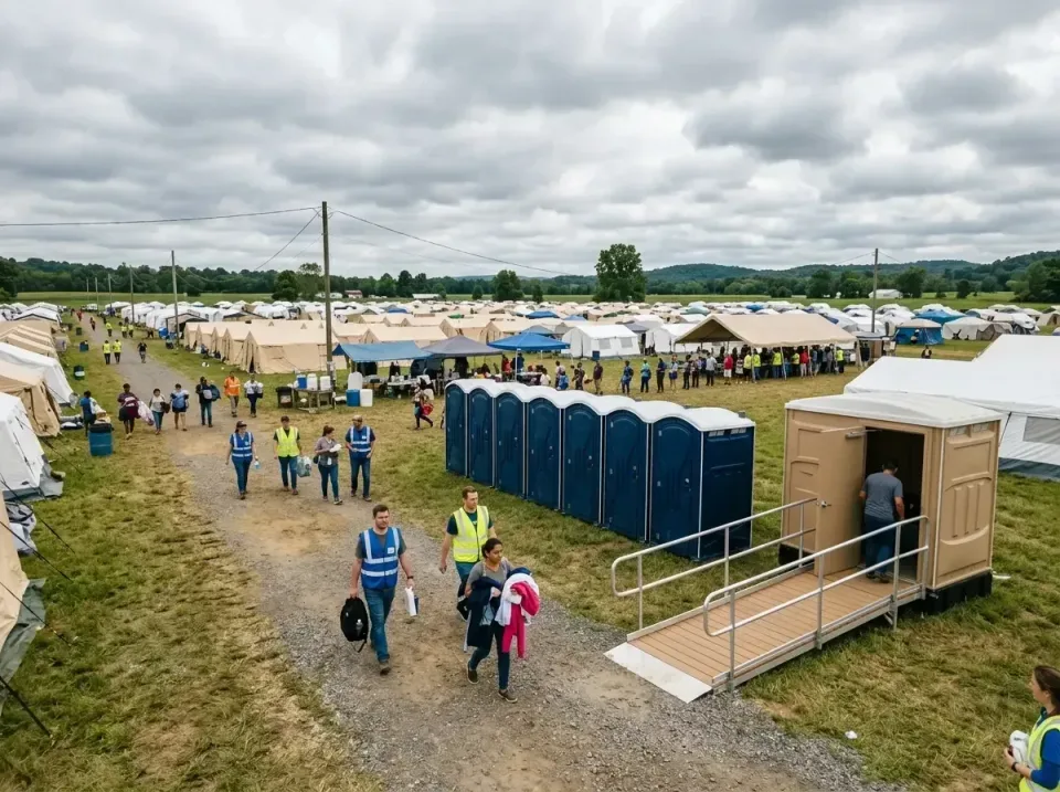 disaster-relief-camp-restrooms-010 — frequently asked questions, Dumpster & Portable Bathrooms Rental in Burlington, NC